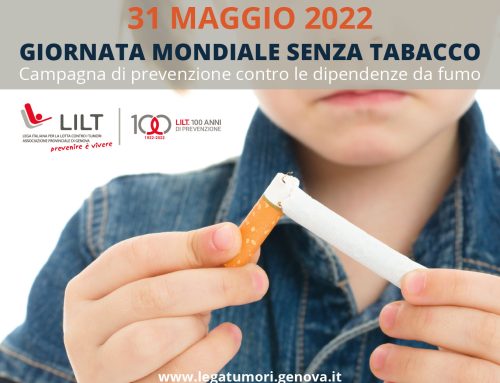 31 MAGGIO 2022 Giornata Mondiale senza tabacco